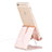 Sostegno Cellulari Supporto Smartphone Universale Oro Rosa