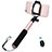 Sostegnotile Bluetooth Selfie Stick Allungabile Bastone Selfie Universale S13 Oro Rosa