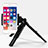 Sostegnotile Bluetooth Selfie Stick Tripode Allungabile Bastone Selfie Universale T02 Nero