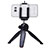 Sostegnotile Bluetooth Selfie Stick Tripode Allungabile Bastone Selfie Universale T05 Nero