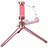 Sostegnotile Bluetooth Selfie Stick Tripode Allungabile Bastone Selfie Universale T10 Oro Rosa