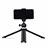Nero Sostegnotile Bluetooth Selfie Stick Tripode Allungabile Bastone Selfie Universale T14 Nero