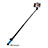 Sostegnotile Bluetooth Selfie Stick Tripode Allungabile Bastone Selfie Universale T21 Blu