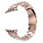 Stainless Cinturino Braccialetto Acciaio per Apple iWatch 3 38mm Oro Rosa