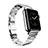 Stainless Cinturino Braccialetto Acciaio per Apple iWatch 3 42mm Argento