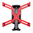 Supporto Cellulare Da Auto Bocchette Aria Universale A01 Rosso