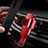 Supporto Cellulare Da Auto Bocchette Aria Universale A04 Rosso