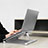 Supporto Computer Sostegnotile Notebook Universale K01 per Apple MacBook 12 pollici Argento