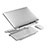 Supporto Computer Sostegnotile Notebook Universale K01 per Apple MacBook Air 13 pollici Argento