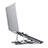Argento Supporto Computer Sostegnotile Notebook Universale K03 per Apple MacBook Pro 15 pollici Retina Argento