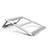 Supporto Computer Sostegnotile Notebook Universale K05 per Huawei Honor MagicBook 15 Argento