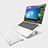 Supporto Computer Sostegnotile Notebook Universale K08 per Apple MacBook Pro 13 pollici (2020) Argento