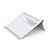Supporto Computer Sostegnotile Notebook Universale K11 per Apple MacBook Air 13 pollici (2020) Argento