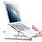 Supporto Computer Sostegnotile Notebook Universale K13 per Apple MacBook Pro 15 pollici Retina Argento