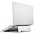 Supporto Computer Sostegnotile Notebook Universale S05 per Apple MacBook 12 pollici Argento