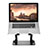 Supporto Computer Sostegnotile Notebook Universale S08 per Apple MacBook Air 11 pollici Nero