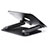 Supporto Computer Sostegnotile Notebook Universale S08 per Apple MacBook Pro 15 pollici Retina Nero