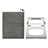 Supporto Computer Sostegnotile Notebook Universale S10 per Apple MacBook Pro 15 pollici Argento