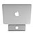 Supporto Computer Sostegnotile Notebook Universale S11 per Apple MacBook 12 pollici Argento