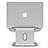 Supporto Computer Sostegnotile Notebook Universale S12 per Apple MacBook 12 pollici Argento
