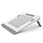 Supporto Computer Sostegnotile Notebook Universale T04 per Apple MacBook Air 13 pollici Bianco