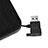 Supporto per Latpop Sostegnotile Notebook Ventola Raffreddamiento Stand USB Dissipatore Da 9 a 16 Pollici Universale L01 per Apple MacBook Air 11 pollici Nero