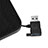 Supporto per Latpop Sostegnotile Notebook Ventola Raffreddamiento Stand USB Dissipatore Da 9 a 16 Pollici Universale L01 per Apple MacBook Air 13 pollici Nero