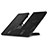 Supporto per Latpop Sostegnotile Notebook Ventola Raffreddamiento Stand USB Dissipatore Da 9 a 16 Pollici Universale L01 per Huawei Honor MagicBook 15 Nero