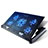 Supporto per Latpop Sostegnotile Notebook Ventola Raffreddamiento Stand USB Dissipatore Da 9 a 16 Pollici Universale M01 per Apple MacBook Pro 13 pollici Nero