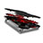 Supporto per Latpop Sostegnotile Notebook Ventola Raffreddamiento Stand USB Dissipatore Da 9 a 16 Pollici Universale M11 per Apple MacBook Air 13 pollici (2020) Nero