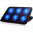 Nero Supporto per Latpop Sostegnotile Notebook Ventola Raffreddamiento Stand USB Dissipatore Da 9 a 16 Pollici Universale M18 per Huawei MateBook D15 (2020) 15.6 Nero