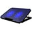 Nero Supporto per Latpop Sostegnotile Notebook Ventola Raffreddamiento Stand USB Dissipatore Da 9 a 16 Pollici Universale M19 per Huawei MateBook D15 (2020) 15.6 Nero