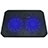 Nero Supporto per Latpop Sostegnotile Notebook Ventola Raffreddamiento Stand USB Dissipatore Da 9 a 16 Pollici Universale M20 per Huawei MateBook D15 (2020) 15.6 Nero