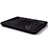 Supporto per Latpop Sostegnotile Notebook Ventola Raffreddamiento Stand USB Dissipatore Da 9 a 16 Pollici Universale M21 per Apple MacBook Air 11 pollici Nero