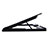 Supporto per Latpop Sostegnotile Notebook Ventola Raffreddamiento Stand USB Dissipatore Da 9 a 16 Pollici Universale M22 per Apple MacBook Pro 15 pollici Retina Nero