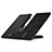 Nero Supporto per Latpop Sostegnotile Notebook Ventola Raffreddamiento Stand USB Dissipatore Da 9 a 16 Pollici Universale M25 per Huawei MateBook D15 (2020) 15.6 Nero