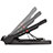 Supporto per Latpop Sostegnotile Notebook Ventola Raffreddamiento Stand USB Dissipatore Da 9 a 17 Pollici Universale L05 per Huawei MateBook 13 (2020) Nero