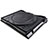 Supporto per Latpop Sostegnotile Notebook Ventola Raffreddamiento Stand USB Dissipatore Da 9 a 17 Pollici Universale L05 per Huawei MateBook D15 (2020) 15.6 Nero