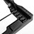 Supporto per Latpop Sostegnotile Notebook Ventola Raffreddamiento Stand USB Dissipatore Da 9 a 17 Pollici Universale L06 per Apple MacBook Air 13.3 pollici (2018) Nero