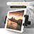 Supporto Sostegno Auto Sedile Posteriore Supporto Tablet PC Universale B02 per Samsung Galaxy Tab 4 8.0 T330 T331 T335 WiFi Nero