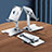 Argento Supporto Tablet PC Flessibile Sostegno Tablet Universale D01 per Apple iPad 10.2 (2020) Argento