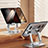 Argento Supporto Tablet PC Flessibile Sostegno Tablet Universale D08 per Apple iPad Pro 12.9 (2021) Argento