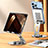 Argento Supporto Tablet PC Flessibile Sostegno Tablet Universale D09 per Apple iPad 10.9 (2022) Argento