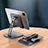 Nero Supporto Tablet PC Flessibile Sostegno Tablet Universale D13 per Microsoft Surface Pro 4 Nero