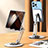 Argento Supporto Tablet PC Flessibile Sostegno Tablet Universale D15 per Apple iPad Pro 12.9 (2021) Argento