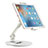 Supporto Tablet PC Flessibile Sostegno Tablet Universale H06 per Apple iPad 4 Bianco