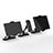 Nero Supporto Tablet PC Flessibile Sostegno Tablet Universale H11 per Apple iPad Pro 12.9 (2022) Nero