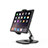 Supporto Tablet PC Flessibile Sostegno Tablet Universale K02 per Samsung Galaxy Tab 4 8.0 T330 T331 T335 WiFi Nero