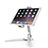 Supporto Tablet PC Flessibile Sostegno Tablet Universale K08 per Apple iPad 4 Bianco