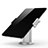 Supporto Tablet PC Flessibile Sostegno Tablet Universale K12 per Apple iPad Mini 2 Argento